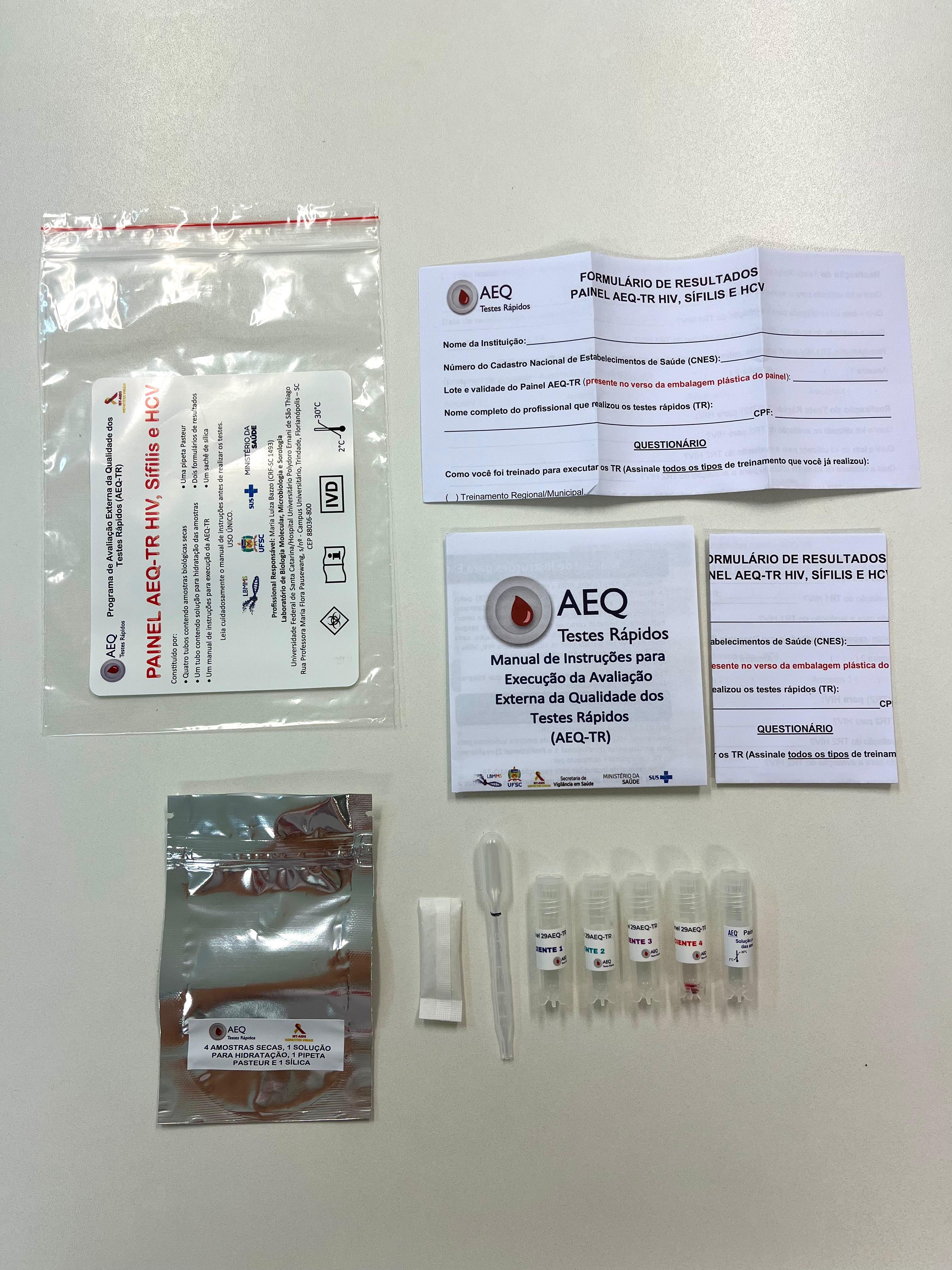 Imagem da notícia Trabalho realizado na UFSC garante a qualidade de serviços e de testes rápidos na saúde pública